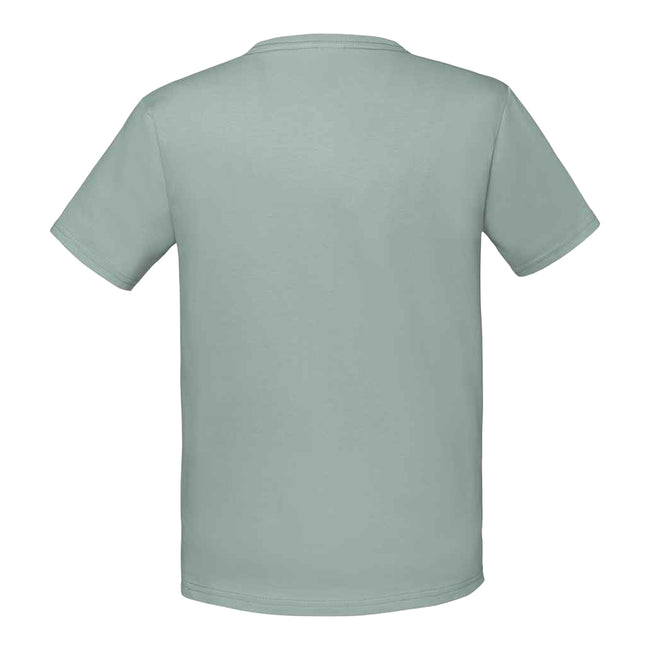 Sage - Back - Fruit of the Loom Childrens-Kids Iconic T-Shirt