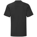 Black - Back - Fruit of the Loom Childrens-Kids Iconic T-Shirt