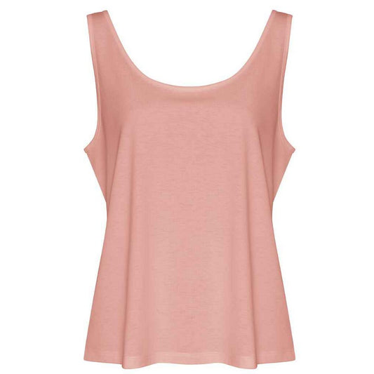 Dusty Pink - Front - Awdis Womens-Ladies Triblend Tank Top