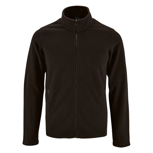 Navy - Front - SOLS Womens-Ladies Norman Fleece Jacket