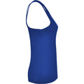 Electric Blue - Side - Roly Womens-Ladies Brenda Tank Top