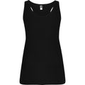 Black - Front - Roly Womens-Ladies Brenda Tank Top