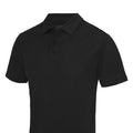 Jet Black - Back - Just Cool Mens Cool Regular Polo Shirt