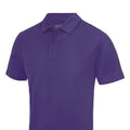 Purple - Back - Just Cool Mens Cool Regular Polo Shirt
