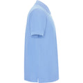 Sky Blue - Side - Roly Mens Pegaso Premium Plain Polo Shirt