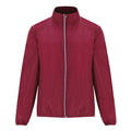 Burgundy - Front - Roly Mens Glasgow Packaway Windbreaker