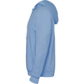 Sky Blue-White - Lifestyle - Roly Childrens-Kids Urban Drawstring Hoodie
