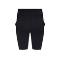 Jet Black - Back - Just Cool Womens-Ladies Recycled Technical Cycling Shorts