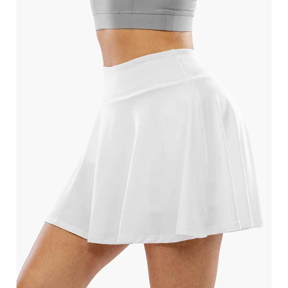 White - Back - Result Genuine Recycled Womens-Ladies Fitness Skort