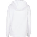 White - Back - Build Your Brand Womens-Ladies Basic Hoodie
