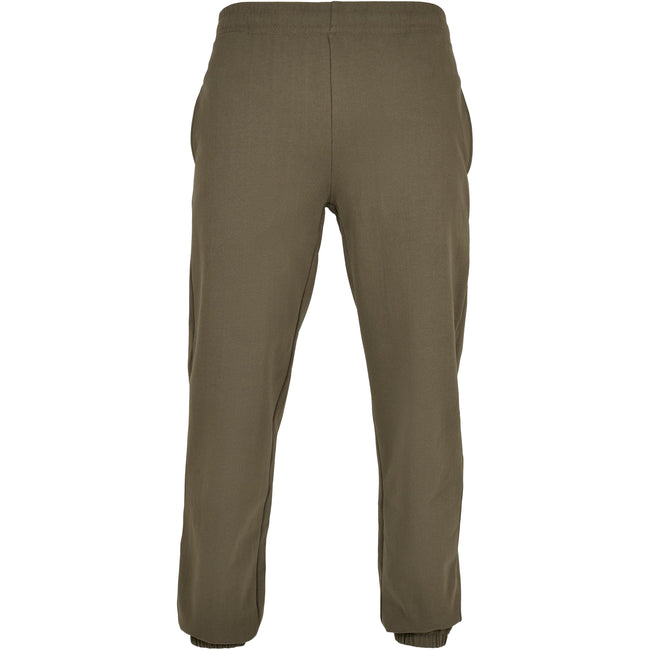 Olive - Front - Build Your Brand Unisex Adult Basic Sweatpants