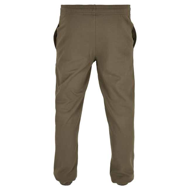 Olive - Back - Build Your Brand Unisex Adult Basic Sweatpants