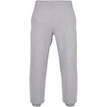 Heather Grey - Front - Build Your Brand Unisex Adult Basic Sweatpants
