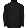 Black - Front - Roly Mens Nebraska Soft Shell Jacket