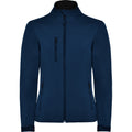 Navy Blue - Front - Roly Womens-Ladies Nebraska Soft Shell Jacket