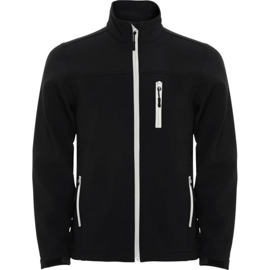 Black - Front - Roly Mens Antartida Soft Shell Jacket