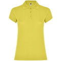 Amarillo Maiz - Front - Roly Womens-Ladies Star Polo Shirt