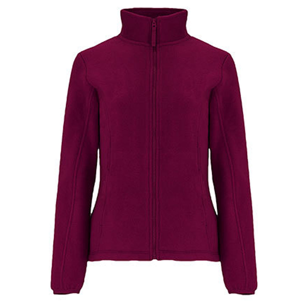 Garnet Red - Front - Roly Womens-Ladies Artic Fleece Jacket