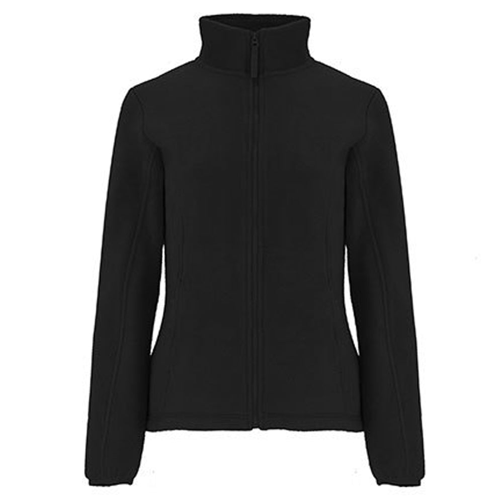 Black - Front - Roly Womens-Ladies Artic Fleece Jacket