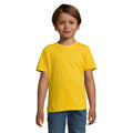Gold - Front - SOLS Childrens-Kids Regent T-Shirt