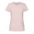 Powder Rose - Front - Fruit of the Loom Womens-Ladies Iconic 190 T-Shirt