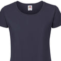 Deep Navy - Back - Fruit of the Loom Womens-Ladies Iconic 190 T-Shirt