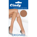 American Tan - Back - Cindy Womens-Ladies Micromesh Knee Highs (1 Pair)