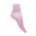 Pink - Front - Silky Mens-Ladies Dance Socks In Classic Colours (1 Pair)
