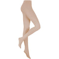 Tan - Back - Silky Womens-Ladies Dance Ballet Tights Convertible (1 Pair)
