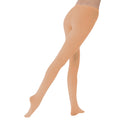 Light Suntan - Back - Silky Womens-Ladies Dance Ballet Tights Convertible (1 Pair)