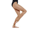Toast - Back - Silky Womens-Ladies Dance Shimmer Stirrup Tights (1 Pair)