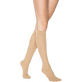 Nude - Back - Silky Womens-Ladies Support Flight Socks (1 Pair)