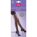 Diamond - Front - Silky Ladies Medium Support Tights (1 Pair)