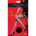 Black - Front - Silky Womens-Ladies Scarlet Whale Net Stockings (1 Pair)