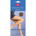 Nude - Front - Silky Womens-Ladies Smooth Knit Tights (1 Pairs)