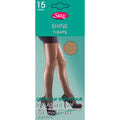 Nude - Front - Silky Womens-Ladies Shine Tights (1 Pair)