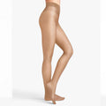 Nude - Back - Silky Womens-Ladies Shine Tights (1 Pair)