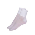 White - Front - Silky Mens Dance Short Socks (1 Pair)