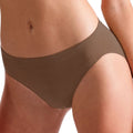 Dark Nude - Back - Silky Girls Dance Seamless High Cut Brief (1 Garment)