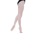Pink - Back - Silky Womens-Ladies Dance Essential Convertible Tights (1 Pair)
