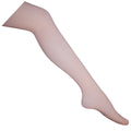 Pink - Back - Silky Womens-Ladies Convertible Dance Support Tights (1 Pair)