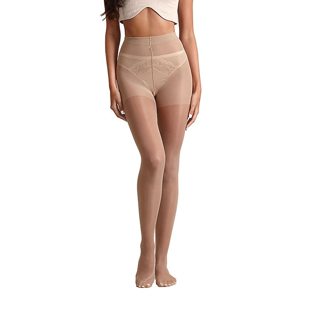 Natural - Side - Couture Womens-Ladies Classic Matte Sheer Tights