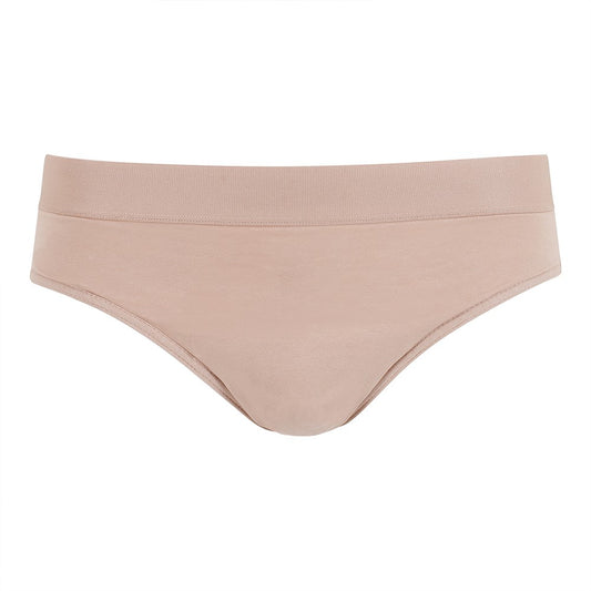Nude - Front - Silky Dance Mens Full Seat Dance Briefs