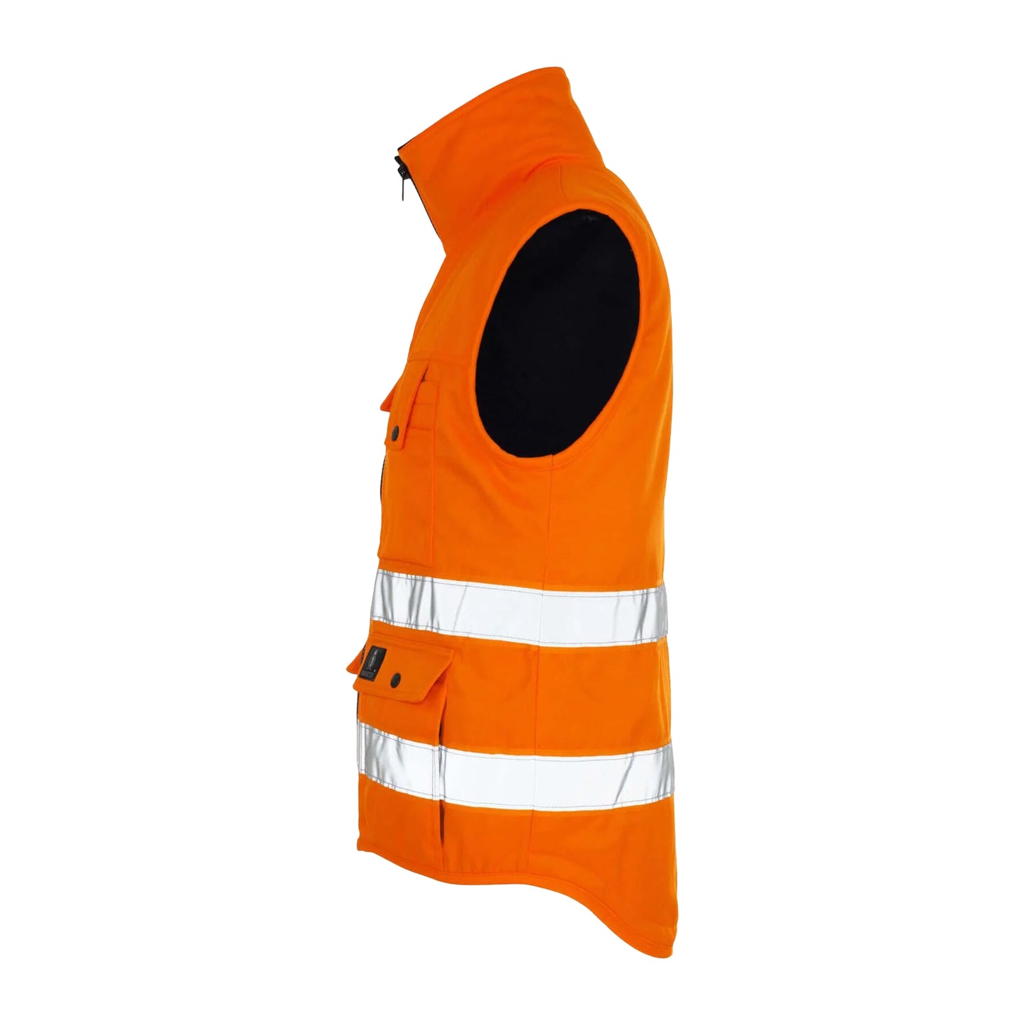 Hi Vis Orange - Side - Mascot Mens Safe Arctic Solden Hi-Vis Gilet
