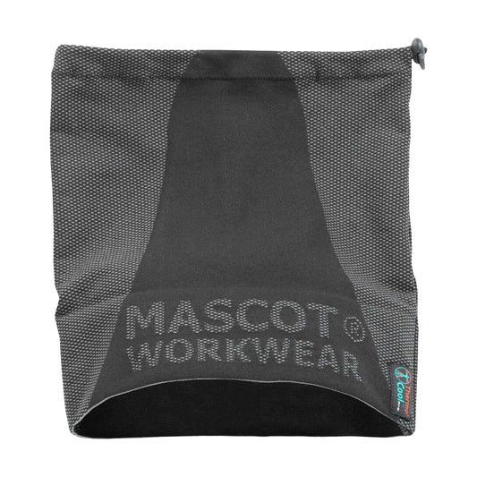 Black - Front - Mascot Unisex Adult Halden Crossover Neck Warmer