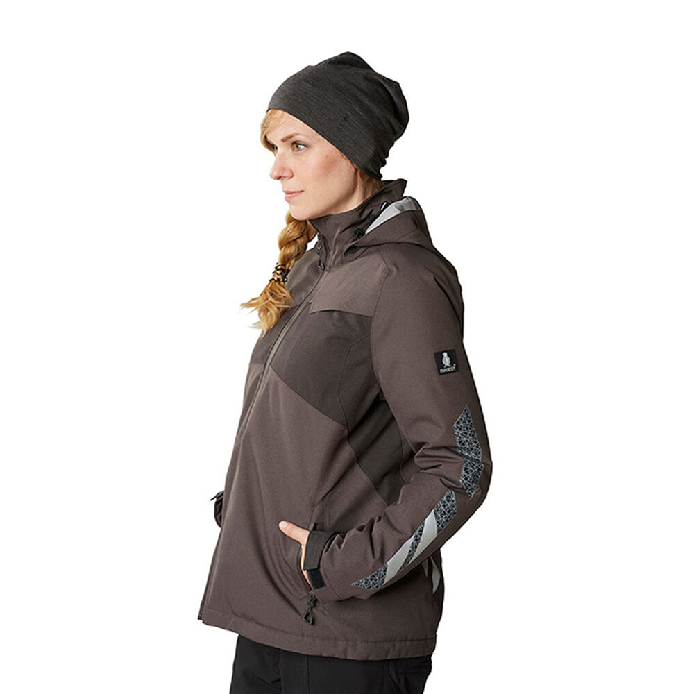 Dark Anthracite - Back - Mascot Complete Flecked Bamboo Beanie