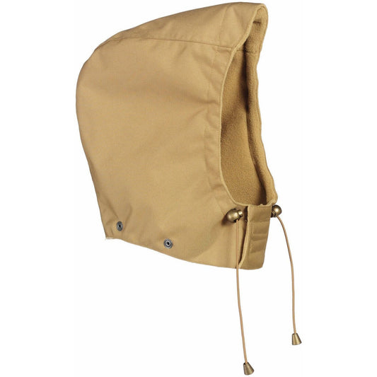 Khaki - Front - Mascot Unisex Adult Complete MacKay Detachable Hood