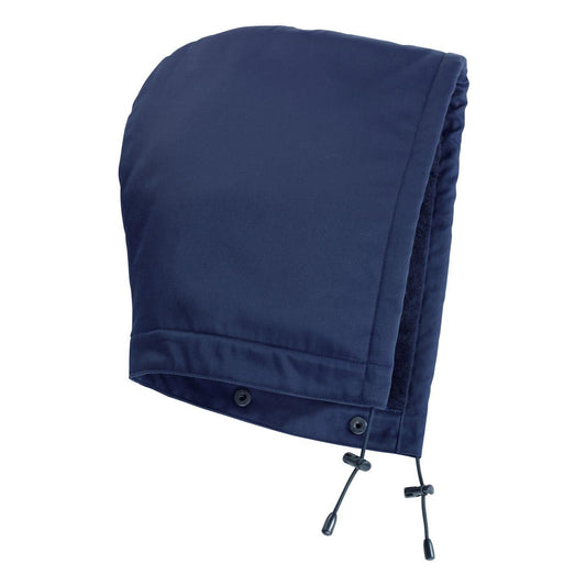 Navy - Front - Mascot Unisex Adult Complete MacKenzie Detachable Hood