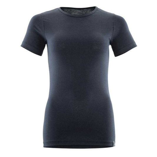 Dark Navy - Front - Mascot Womens-Ladies Crossover T-Shirt
