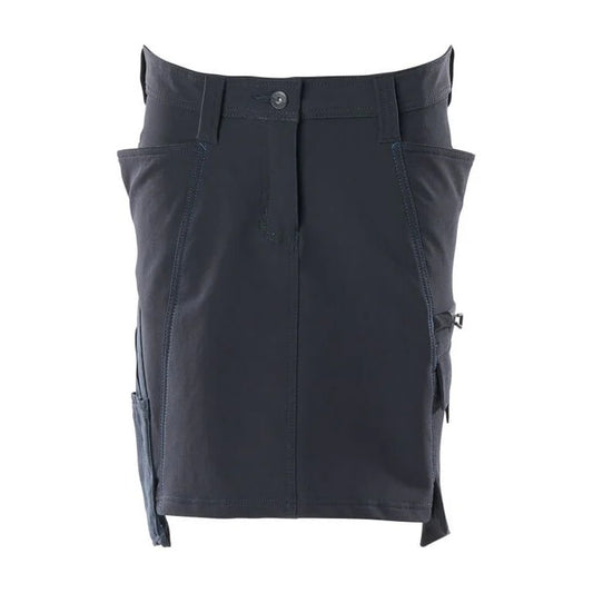 Dark Navy - Front - Mascot Womens-Ladies Accelerate Regular Skirt